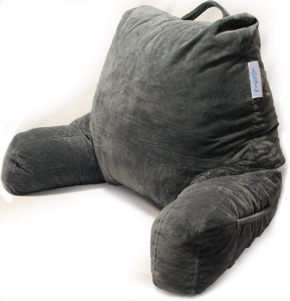 massaging sit up pillow with arms